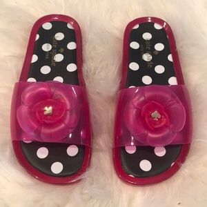 NWOT Kate Spade Jelly Slides
